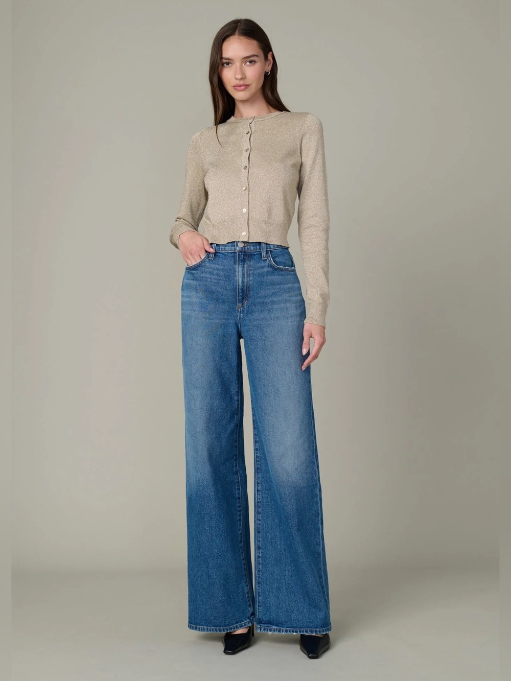 Joe's Jeans| Low Rise Wide Leg Jeans